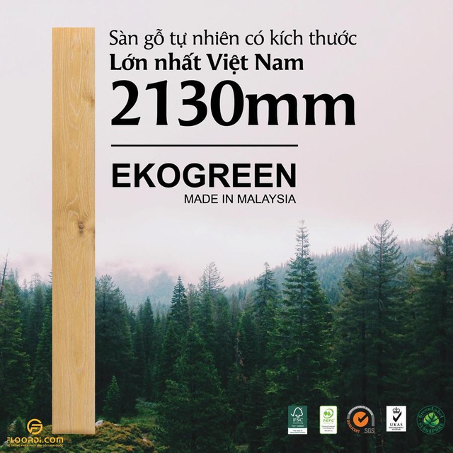 Sàn gỗ tự nhiên Engineer – Xu hướng nội thất mới 2020 - Ảnh 1.