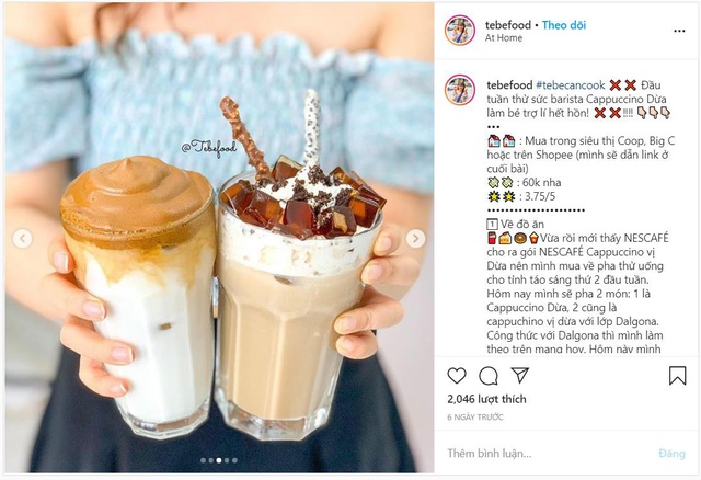 Giải mã Cappuccino dừa, Café Tequila khiến dàn Food Blogger và hội yêu bếp, nghiện nhà mê mẩn - Ảnh 1.