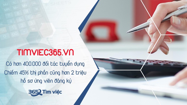 Website timviec365.vn – điểm đến tin cậy cho người tìm việc làm kế toán, kiểm toán - Ảnh 1.