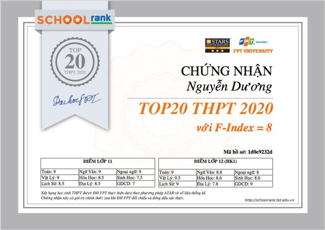 ĐH FPT ra mắt trang SchoolRank xếp hạng học sinh phổ th&ocirc;ng to&agrave;n quốc - Ảnh 3.