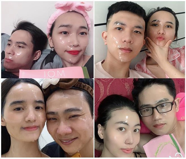 Hà Hồ - Kim Lý, Quỳnh Anh – Duy Mạnh cùng hàng loạt couple Việt thi nhau tạo trend đắp mặt nạ cũng cần có đôi - Ảnh 7.