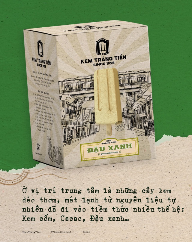 Cận cảnh bao bì Kem Tràng Tiền mới: Gợi nhớ con phố quen, “gói tròn” vị hoài niệm - Ảnh 3.