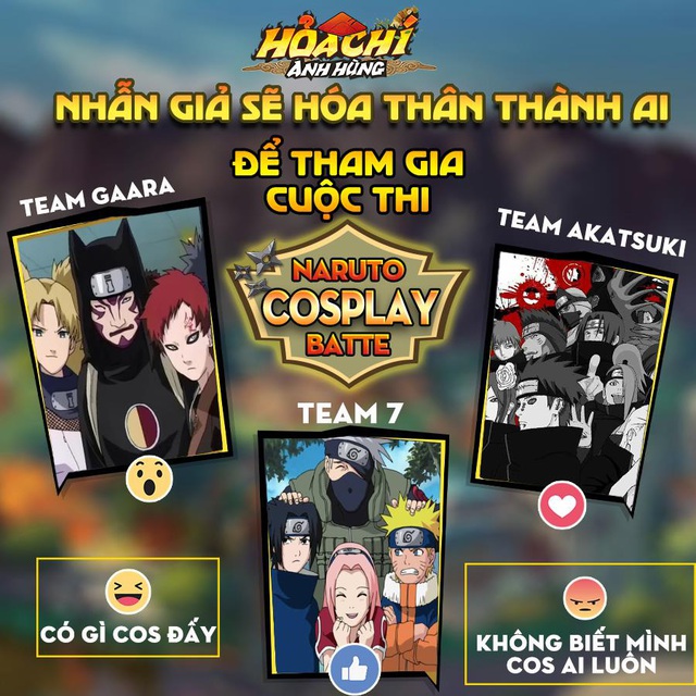 Hỏa Chí Anh Hùng tổ chức cuộc thi Cosplay - Naruto Cosplay Battle tặng luôn tiền mặt “độc nhất vô nhị” - Ảnh 3.