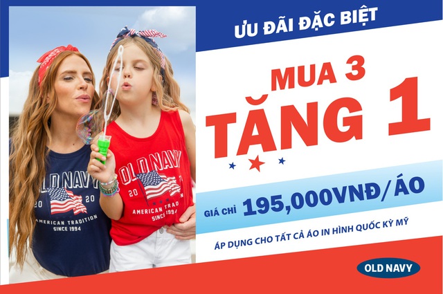 5 l&yacute; do kh&ocirc;ng thể bỏ lỡ đợt sale khủng của Old Navy - Ảnh 2.