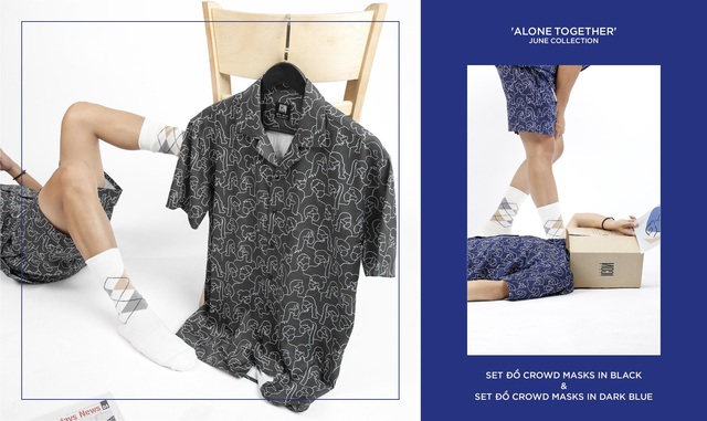 Set đồ Pijama mặc ra đường mang cảm hứng thắng “giặc” Covid từ Icon Denim - Ảnh 4.