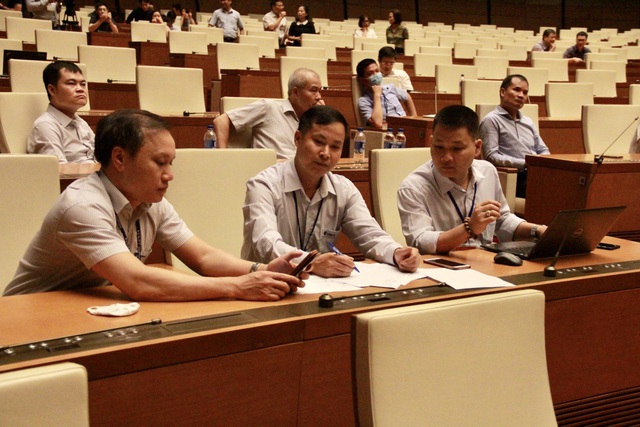 VNPT hoàn thành xuất sắc nhiệm vụ triển khai giải pháp họp trực tuyến kỳ họp thứ 9 Quốc hội khóa XIV - Ảnh 1.