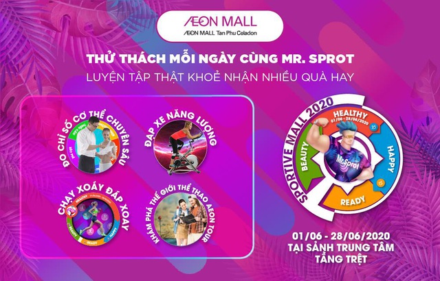 “Sportive Mall” có mùa 2 chưa? Khách hàng nhắn tin hỏi thăm và AEON MALL Tân Phú Celadon đáp nhanh là: Rồi! - Ảnh 3.