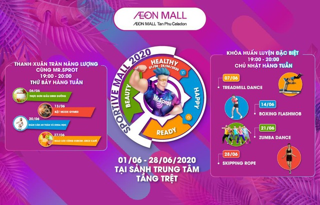 “Sportive Mall” có mùa 2 chưa? Khách hàng nhắn tin hỏi thăm và AEON MALL Tân Phú Celadon đáp nhanh là: Rồi! - Ảnh 4.