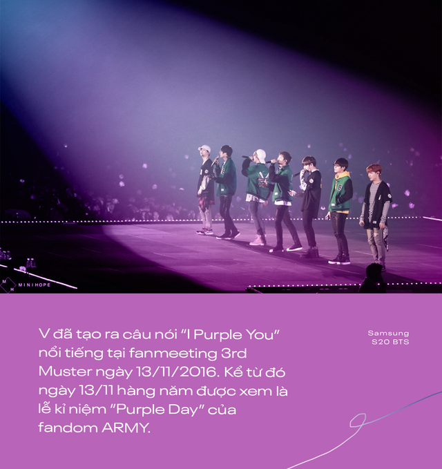 I Purple You - từ câu nói nổi tiếng dành riêng cho ARMY đến màu tím chỉ biểu trưng cho BTS - Ảnh 2.