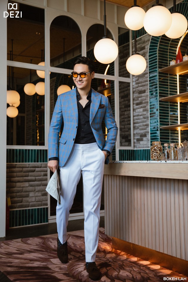 Diễn vi&ecirc;n Mạnh Trường h&oacute;a qu&yacute; &ocirc;ng lịch l&atilde;m trong BST vest mới nhất của thương hiệu thời trang DEZI đ&igrave;nh đ&aacute;m - Ảnh 7.