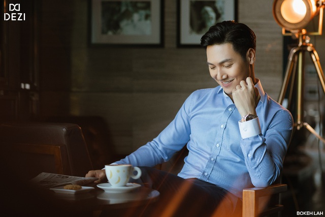 Diễn vi&ecirc;n Mạnh Trường h&oacute;a qu&yacute; &ocirc;ng lịch l&atilde;m trong BST vest mới nhất của thương hiệu thời trang DEZI đ&igrave;nh đ&aacute;m - Ảnh 9.