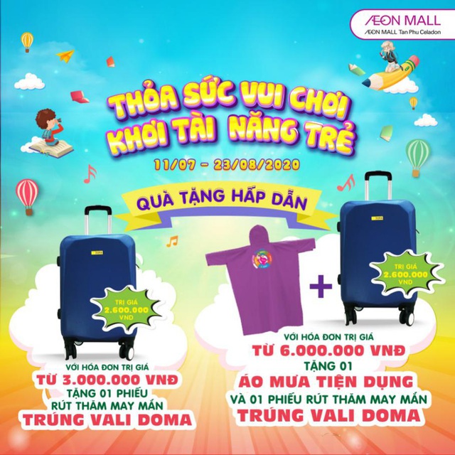 Vui nổ trời chuỗi sự kiện tại AEON MALL T&acirc;n Ph&uacute; Celadon ch&agrave;o h&egrave; 2020 - Ảnh 7.