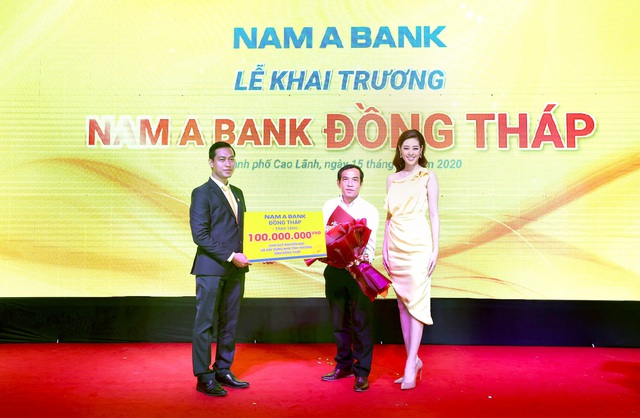 Nam A Bank khai trương chi nhánh mới tại Đồng Tháp - Ảnh 1.