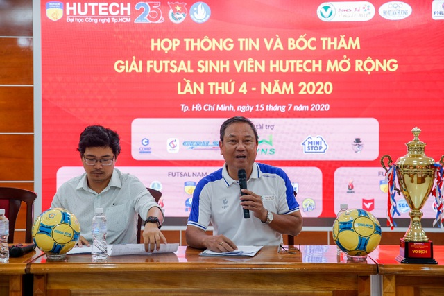 19 trường Đại học, Cao đẳng tranh cúp Futsal Sinh viên HUTECH mở rộng lần 4 - 2020 - Ảnh 2.