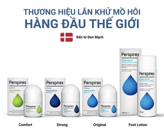 300 cơ hội dùng miễn phí Perspirex: Lăn khử mùi 3 - 5 ngày chính thức có mặt tại Việt Nam - Ảnh 1.