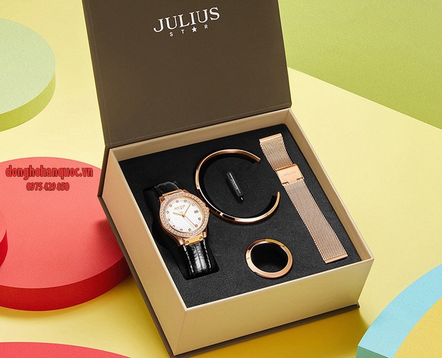 5 mẫu đồng hồ hot nhất của Julius dành cho quý cô công sở - Ảnh 4.