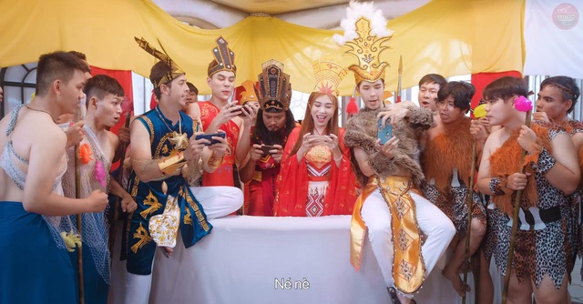 Rap Battle Sơn Tinh - Thủy Tinh: Quy tụ các trend đình đám của showbiz Việt - Ảnh 7.