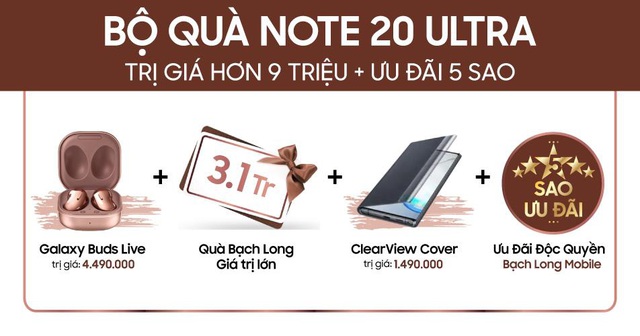 Độc quyền bộ quà “hủy diệt” cùng ưu đãi 5 sao cho khách hàng đặt mua Galaxy Note 20 | 20 Ultra 5G - Ảnh 3.