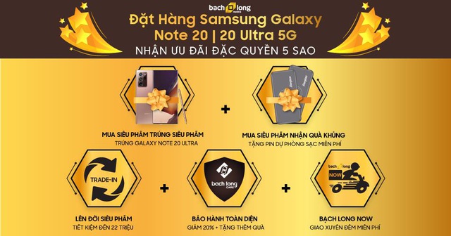 Độc quyền bộ quà “hủy diệt” cùng ưu đãi 5 sao cho khách hàng đặt mua Galaxy Note 20 | 20 Ultra 5G - Ảnh 5.