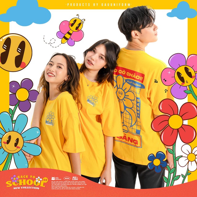 Ch&agrave;o năm học mới c&ugrave;ng bộ sưu tập &aacute;o lớp School - Have fun again - Ảnh 2.
