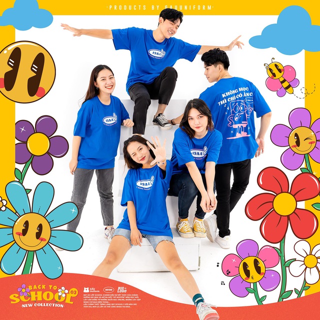 Ch&agrave;o năm học mới c&ugrave;ng bộ sưu tập &aacute;o lớp School - Have fun again - Ảnh 3.