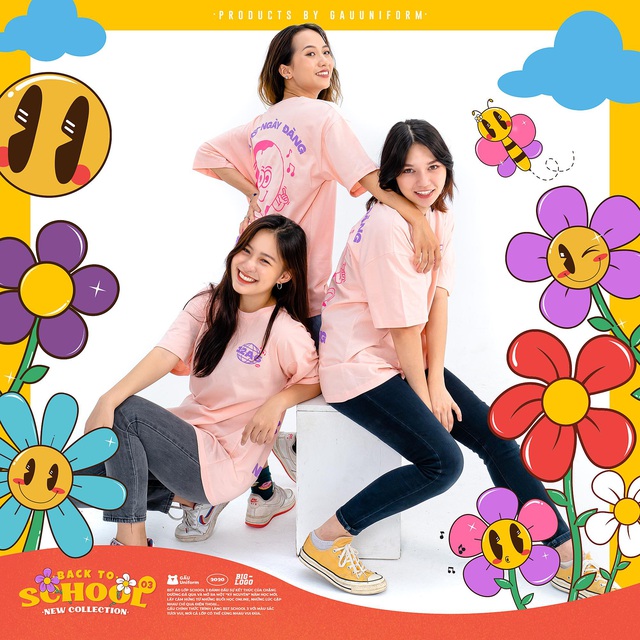 Ch&agrave;o năm học mới c&ugrave;ng bộ sưu tập &aacute;o lớp School - Have fun again - Ảnh 5.