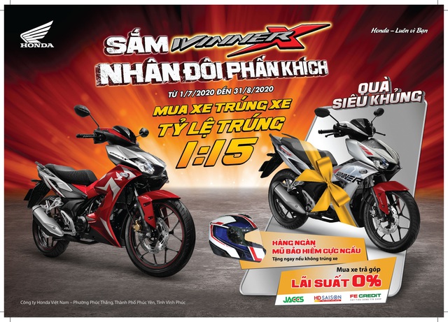 Mua 1 tặng 1 l&agrave; c&oacute; thật: Sắm Winner X, nh&acirc;n đ&ocirc;i phấn kh&iacute;ch - Ảnh 1.
