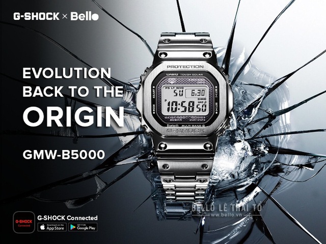 Top 5 dòng đồng hồ G-Shock Bluetooth được ưa thích hiện nay - Ảnh 3. Top 5 dòng đồng hồ G-Shock Bluetooth được ưa thích hiện nay - Ảnh 3.