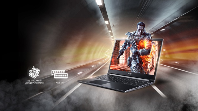 Acer Aspire 7 – Trải nghiệm gaming đích thực ngay trong tầm tay - Ảnh 2.