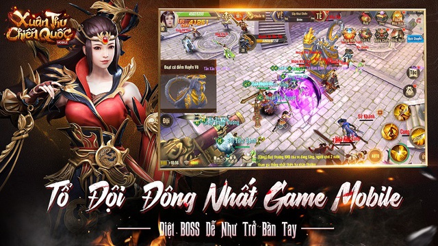 Xuân Thu Chiến Quốc Mobile - Tựa game nhập vai quốc chiến đỉnh cao 2020 chính thức “nhập tịch” NPH GAMOTA - Ảnh 4.