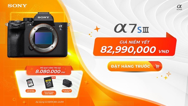 Sony Alpha 7S III - nâng tầm hình ảnh cho người tiên phong chinh phục mọi thách thức - Ảnh 1.