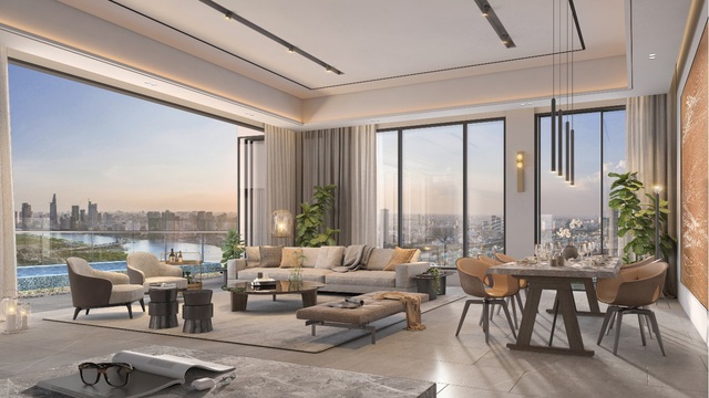 Penthouses The River Thu Thiem – đón ban mai từ tầm nhìn thượng đỉnh - Ảnh 2.