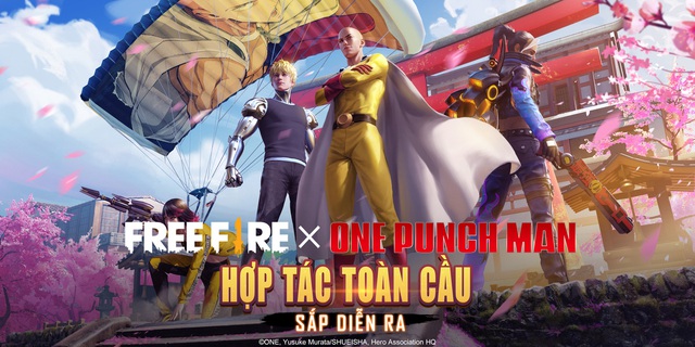 Sự kết hợp giữa game Free Fire và siêu anh hùng Nhật Bản One-Punch Man - Ảnh 1.