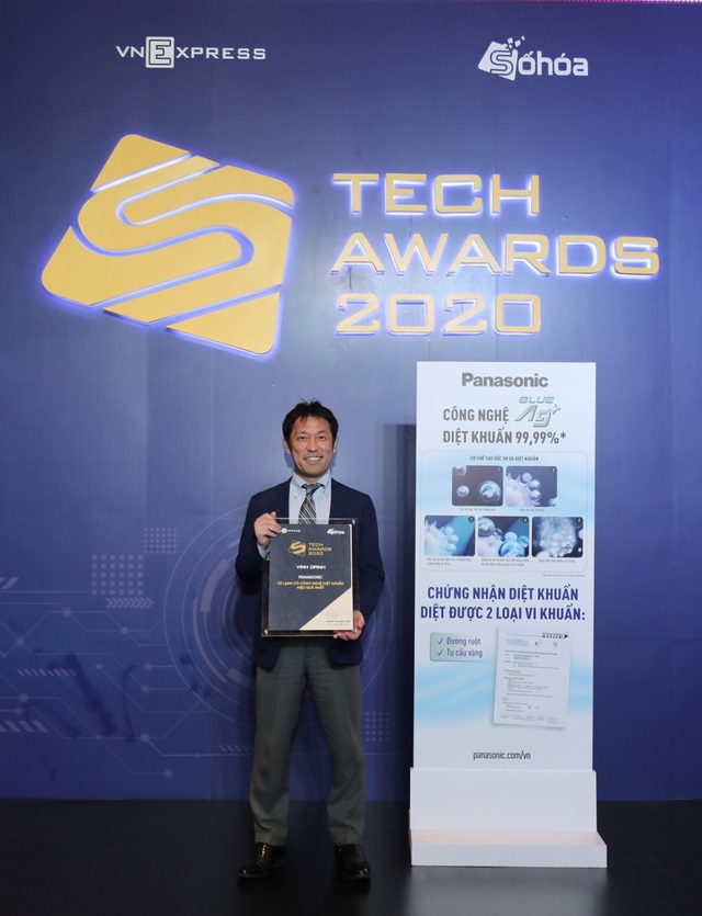 Panasonic đạt danh hiệu Tủ lạnh có công nghệ diệt khuẩn hiệu quả nhất tại Tech Award do VNExpress bình chọn - Ảnh 1.