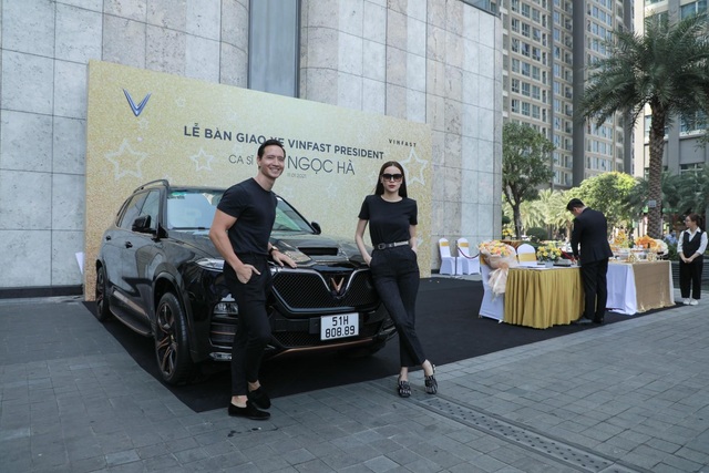 Hà Hồ và Kim Lý tiếp tục ủng hộ thương hiệu Việt khi sở hữu thêm VinFast President - Ảnh 3.