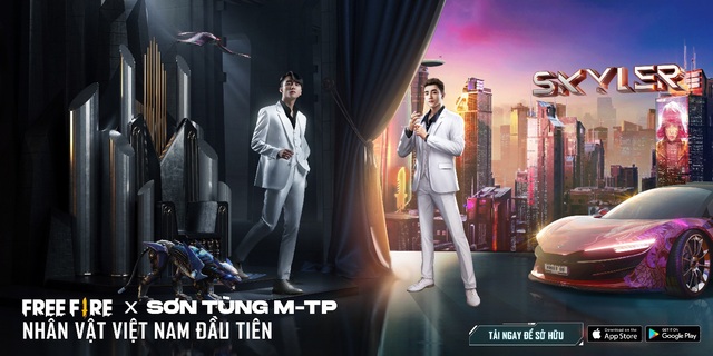 Sơn Tùng M-TP chinh phục thế giới game, trở thành nghệ sĩ Việt Nam có nhân vật trong Free Fire - Ảnh 1.