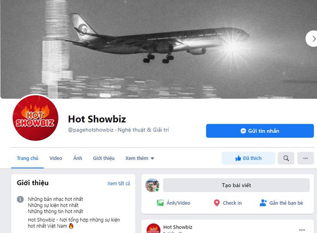 Hot showbiz - Fanpage chuyên cập thật thông tin “nóng” theo cách đặc biệt nhất - Ảnh 1.