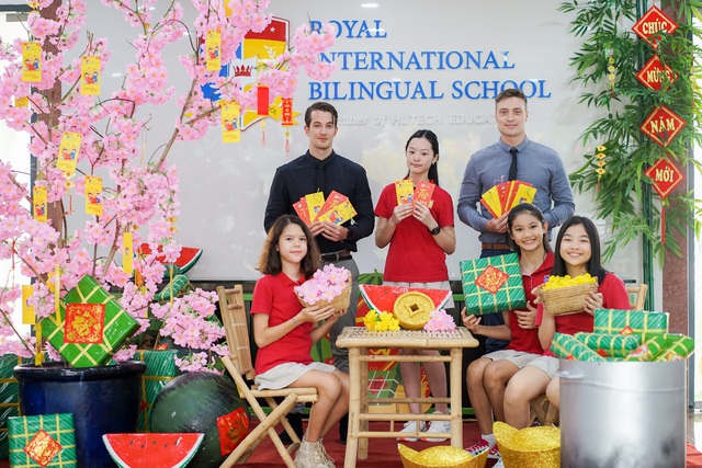 Đón Tết đúng kiểu trải nghiệm của học sinh Royal School - Ảnh 5.