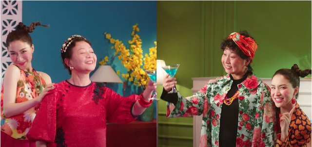 Nghỉ chơi Rap, dàn TikToker và Hòa Minzy ra MV disco kể lại câu chuyện ăn Tết xa nhà không thể chuẩn hơn - Ảnh 5.