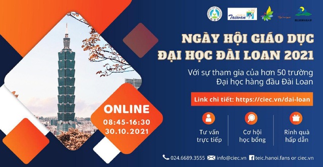 Ngày hội Giáo dục Đại học Đài Loan 2021 - Ảnh 1.