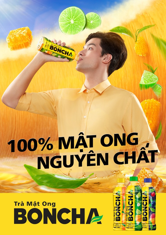 Thanh mát cuộn trào, trà mật ong BONCHA “chuẩn gu” giới trẻ - Ảnh 3.