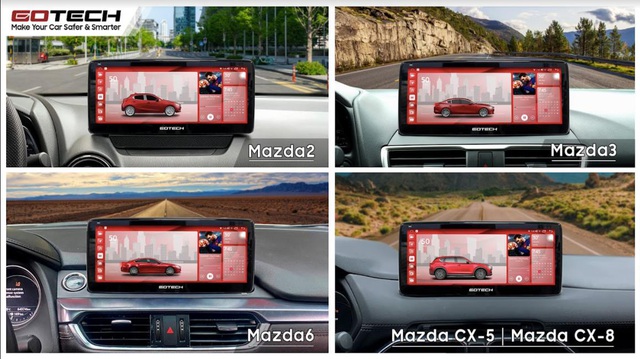 Giải mã sức hút màn hình GOTECH GT Mazda - 4 lựa chọn vừa miếng cho cả sedan và SUV - Ảnh 3.