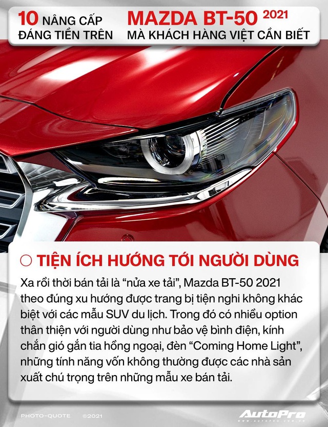 10 nâng cấp đáng tiền trên Mazda BT-50 2021 mà khách hàng Việt cần biết - Ảnh 2.