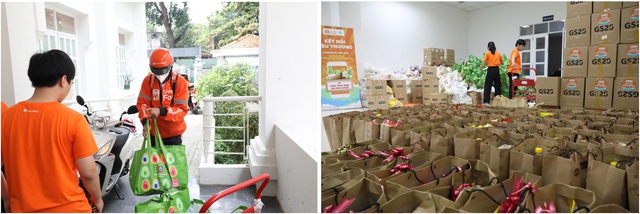 ShopeeFood và Hội Liên hiệp Phụ nữ TP.HCM trao 1.000 giỏ quà nhân ngày 20/10 - Ảnh 1.