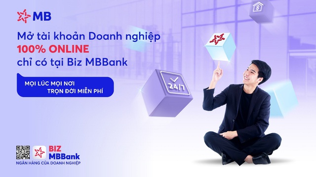 Doanh nghiệp được miễn phí trọn đời với sổ phụ điện tử của MB Bank - Ảnh 1.