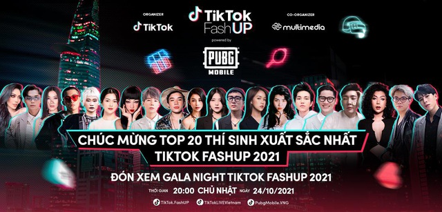 PUBG MOBILE ra mắt bộ sưu tập “chiến binh thời trang” tại TikTok FashUP Gala Night 2021 - Ảnh 1.