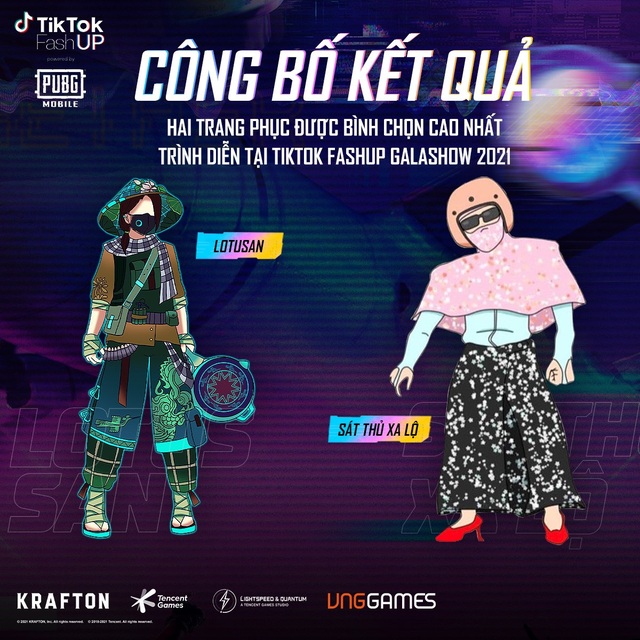 PUBG Mobile ra mắt bộ sưu tập “chiến binh thời trang” tại Tiktok Fashup Gala Night 2021 - Ảnh 4.