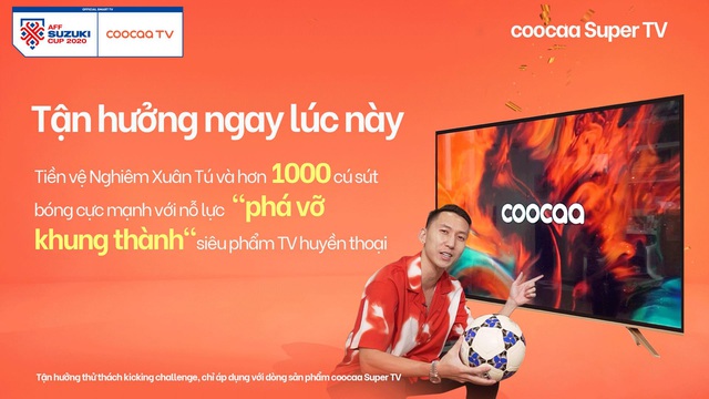 Cùng coocaa TV tiếp thêm lửa cho tuyển Việt Nam trước thềm AFF Cup - Ảnh 2. Cùng coocaa TV tiếp thêm lửa cho tuyển Việt Nam trước thềm AFF Cup - Ảnh 2.