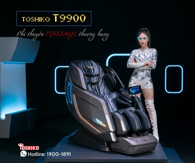 Toshiko tung mẫu ghế massage hạng thương gia – T9900 - Ảnh 1.