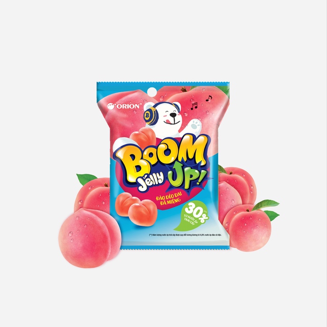 Kẹo dẻo “Boom” chiết xuất từ nước trái cây thật bùng nổ trên thị trường - Ảnh 1.